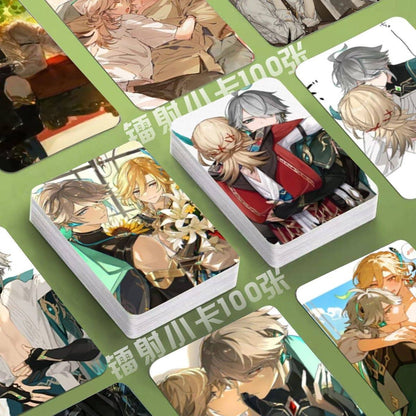 Genshin Holographic 50 Pcs Cards -  Gamers Fans Gift - Zllada