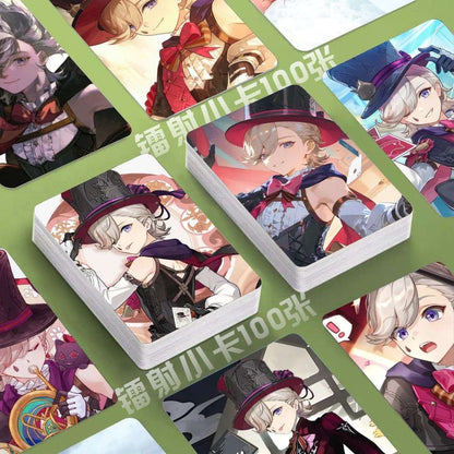 Genshin Holographic 50 Pcs Cards -  Gamers Fans Gift - Zllada