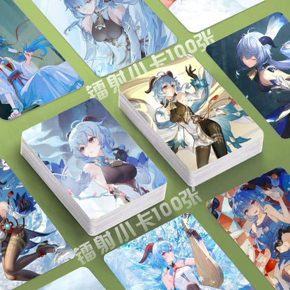Genshin Holographic 50 Pcs Cards -  Gamers Fans Gift - Zllada