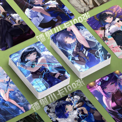 Genshin Holographic 50 Pcs Cards -  Gamers Fans Gift - Zllada