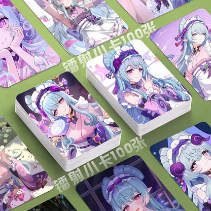Genshin Holographic 50 Pcs Cards -  Gamers Fans Gift - Zllada