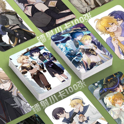 Genshin Holographic 50 Pcs Cards -  Gamers Fans Gift - Zllada