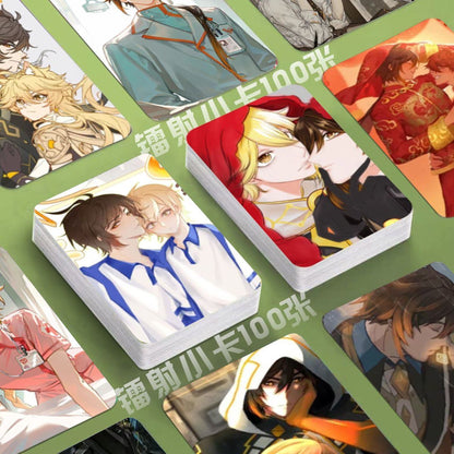 Genshin Holographic 50 Pcs Cards -  Gamers Fans Gift - Zllada