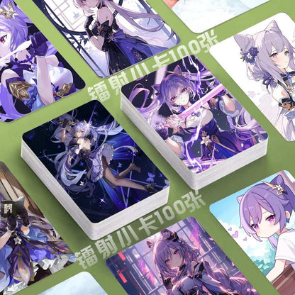 Genshin Holographic 50 Pcs Cards -  Gamers Fans Gift - Zllada