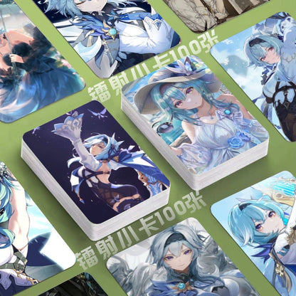 Genshin Holographic 50 Pcs Cards -  Gamers Fans Gift - Zllada