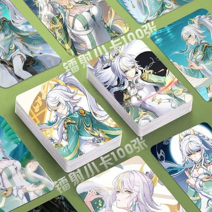 Genshin Holographic 50 Pcs Cards -  Gamers Fans Gift - Zllada