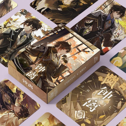 Genshin Holographic 50 Pcs Cards -  Gamers Fans Gift - Zllada