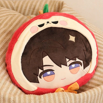 Love Deepspace Velvet Heart Embrace Series Plush Big Head Pillow - Zayne Xavier Rafayel Sylus Caleb Fans Gifts - Zllada