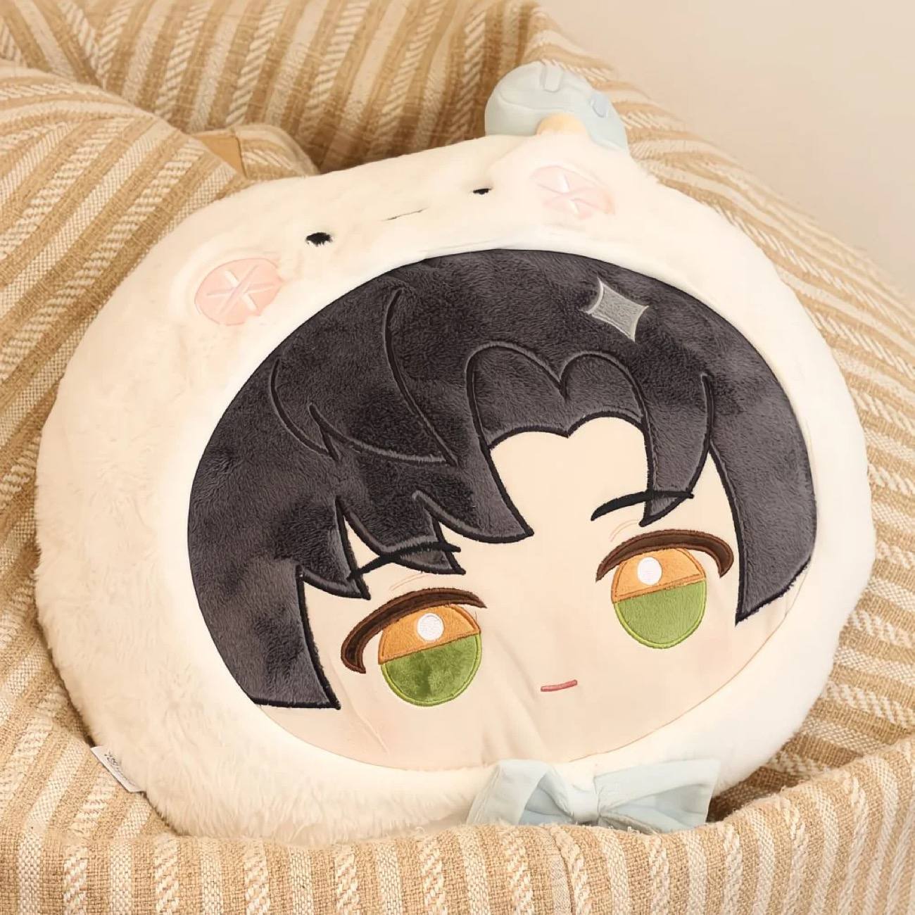 Love Deepspace Velvet Heart Embrace Series Plush Big Head Pillow - Zayne Xavier Rafayel Sylus Caleb Fans Gifts - Zllada