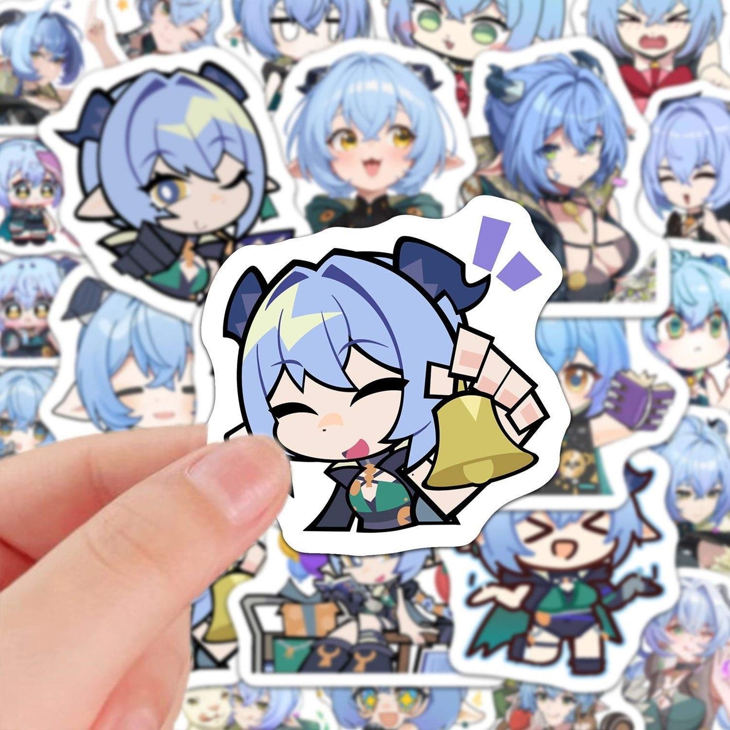 Lucia ZZZ Zone Zero 60 PCS Stickers - Anime Fan Gifts -Zllada