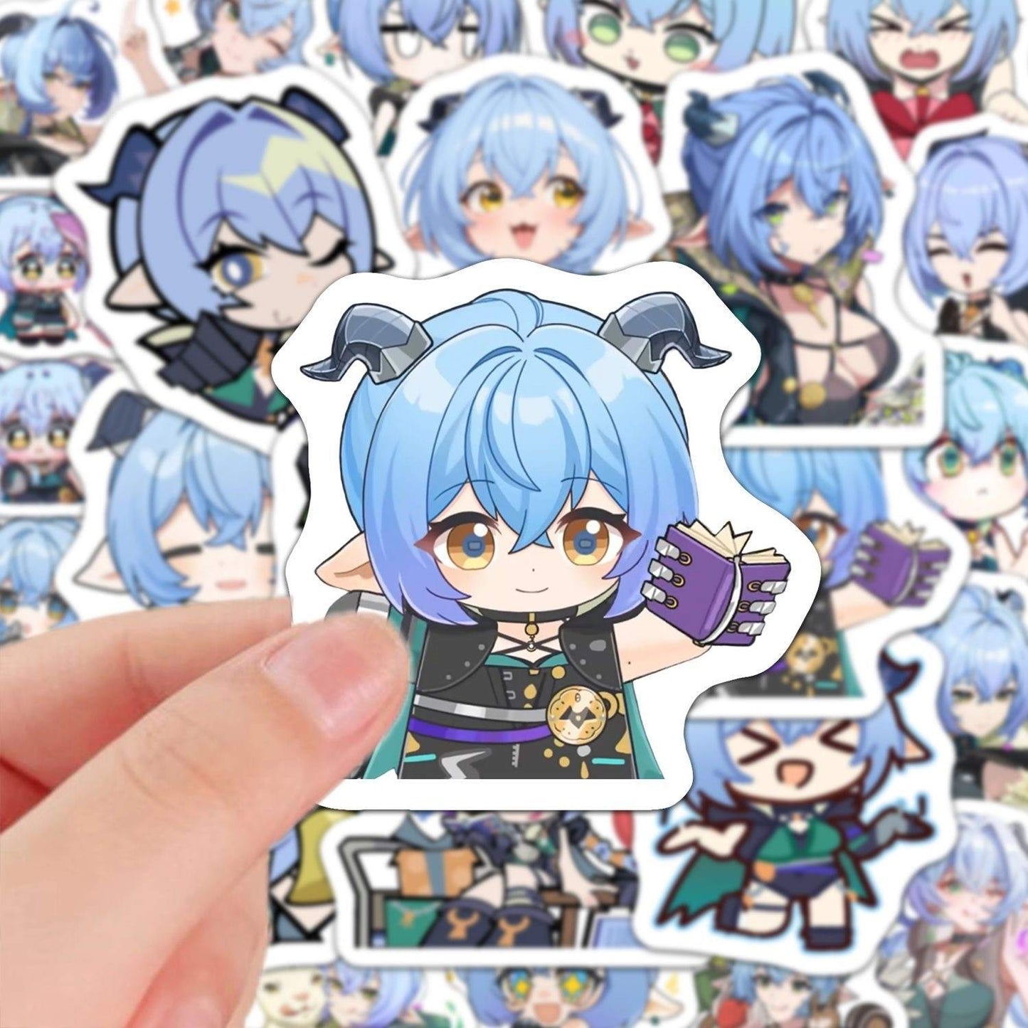 Lucia ZZZ Zone Zero 60 PCS Stickers - Anime Fan Gifts -Zllada