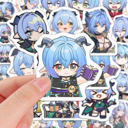 Lucia ZZZ Zone Zero 60 PCS Stickers - Anime Fan Gifts -Zllada
