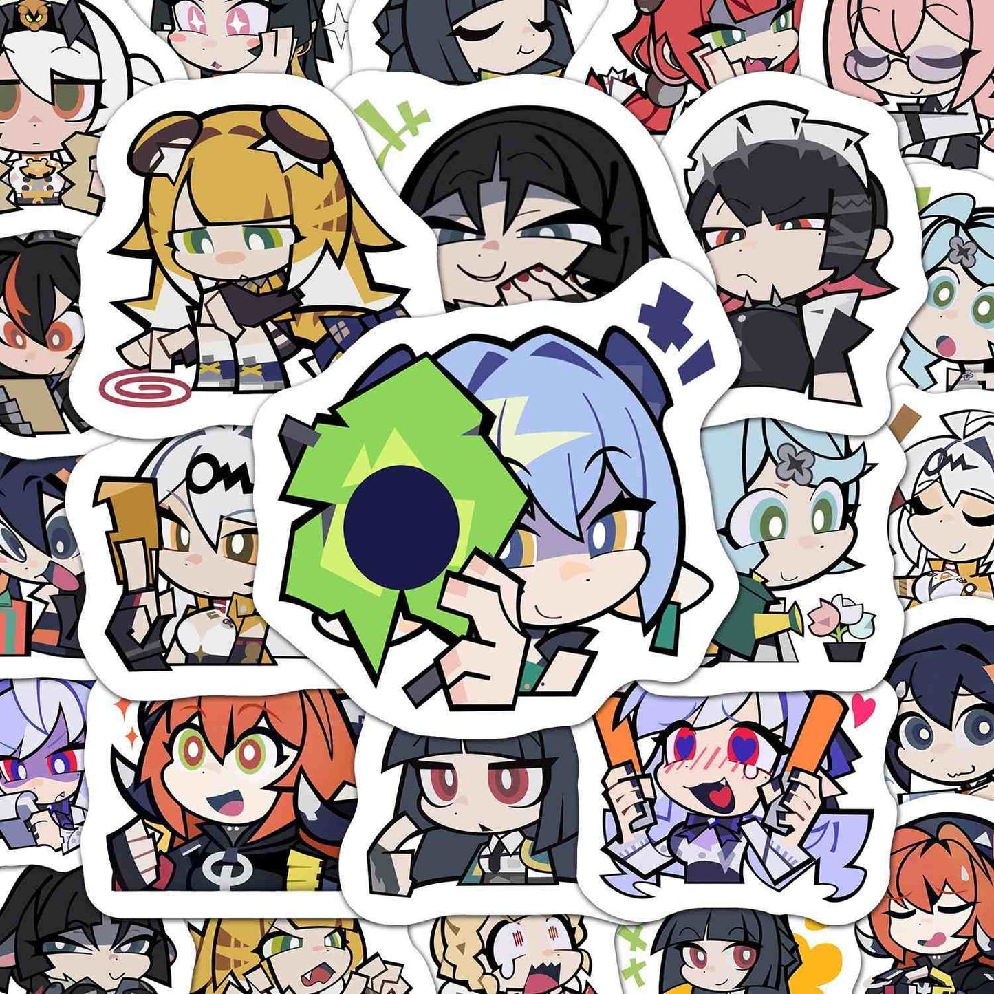 Lucia ZZZ Zone Zero 60 PCS Stickers - Anime Fan Gifts -Zllada