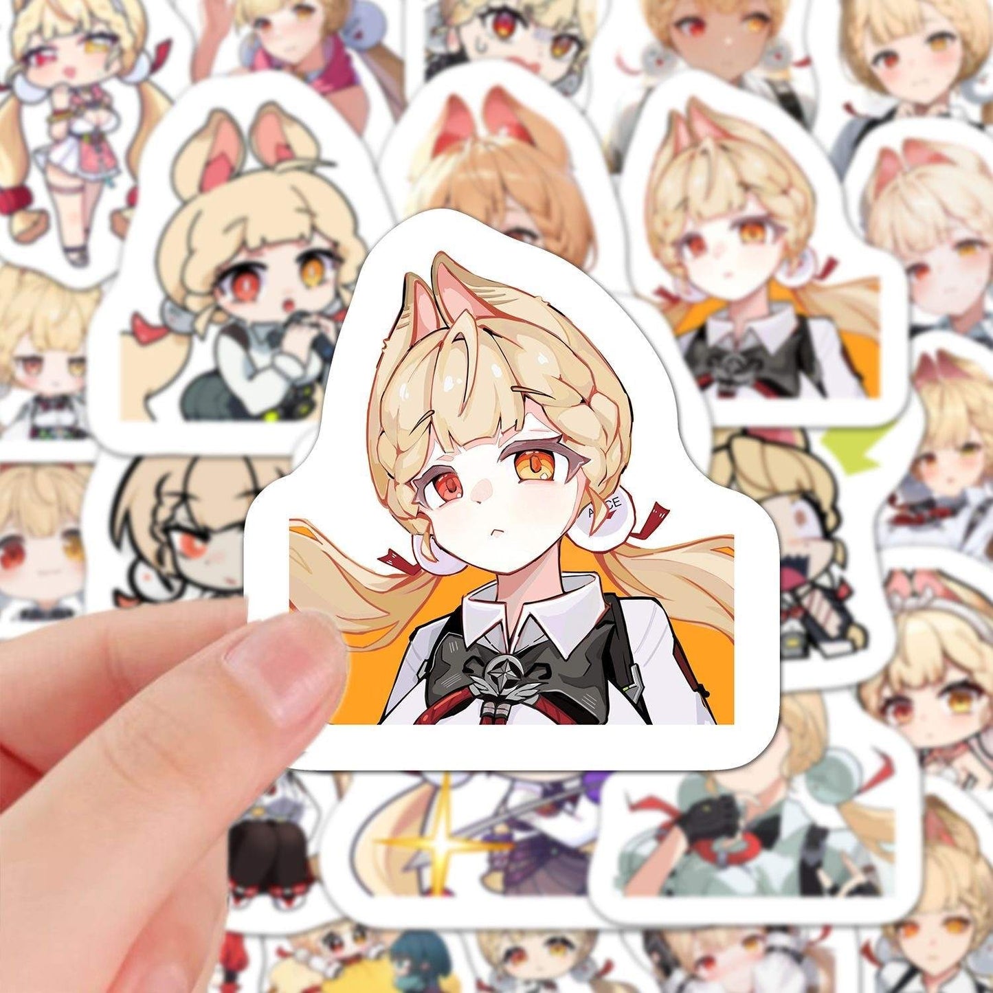 Alice ZZZ Zone Zero 60 PCS Stickers - Anime Fan Gifts -Zllada