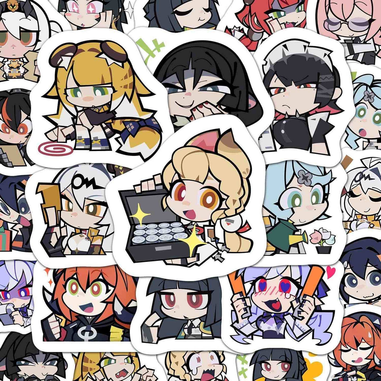 Alice ZZZ Zone Zero 60 PCS Stickers - Anime Fan Gifts -Zllada