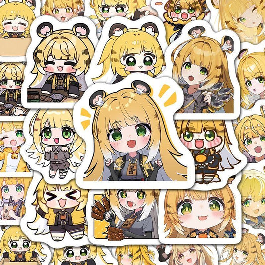 Ju Fufu ZZZ Zone Zero 60 PCS Stickers - Anime Fan Gifts -Zllada