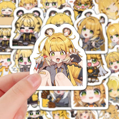 Ju Fufu ZZZ Zone Zero 60 PCS Stickers - Anime Fan Gifts -Zllada