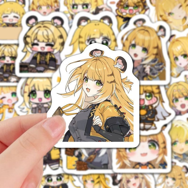 Ju Fufu ZZZ Zone Zero 60 PCS Stickers - Anime Fan Gifts -Zllada