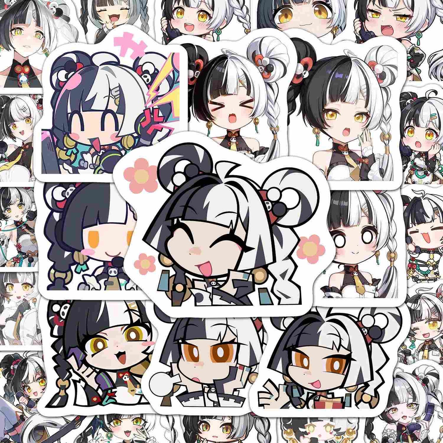 Dialyn ZZZ Zone Zero 60 PCS Stickers - Anime Fan Gifts -Zllada