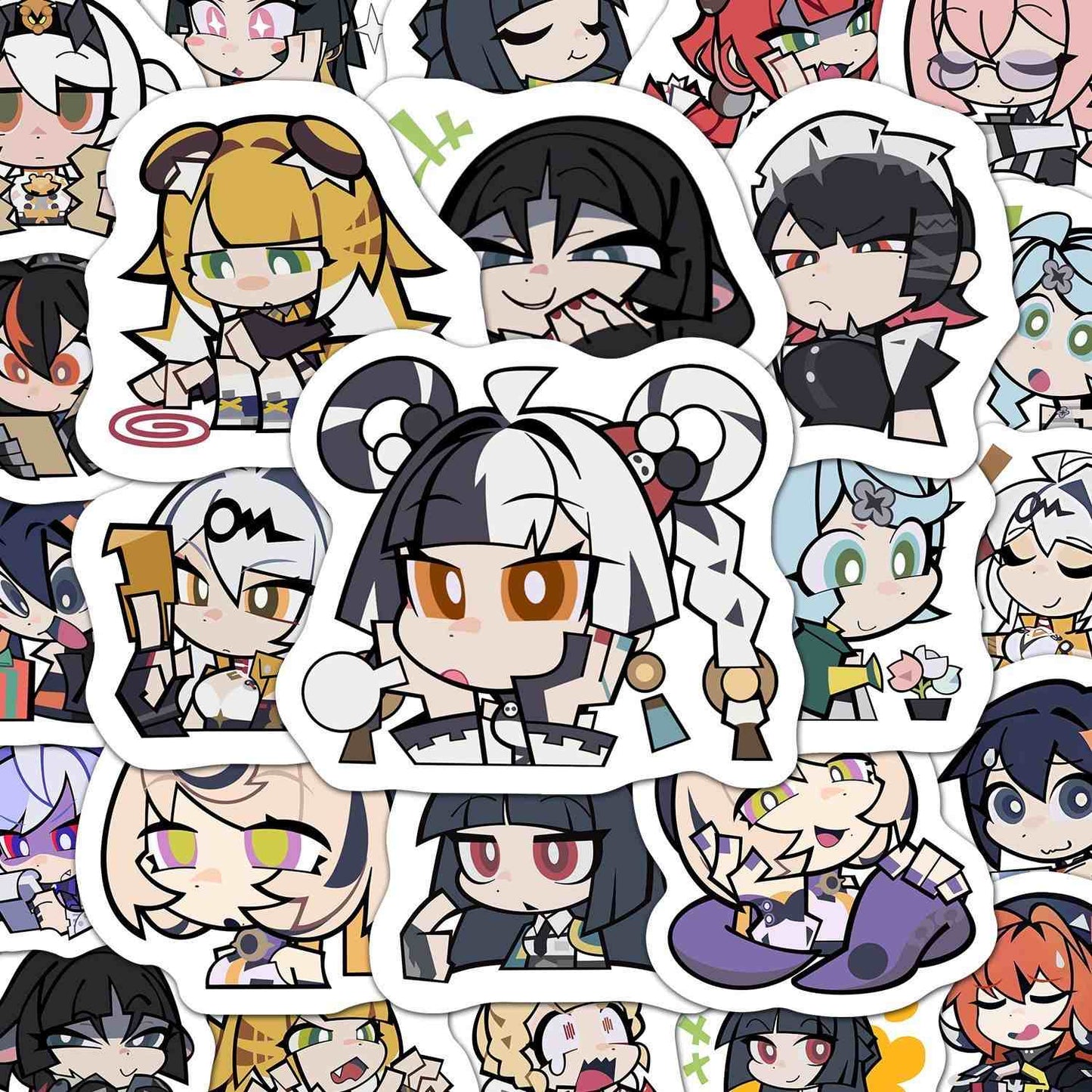 Dialyn ZZZ Zone Zero 60 PCS Stickers - Anime Fan Gifts -Zllada