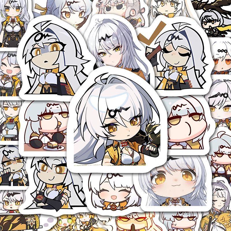 Yixuan ZZZ Zone Zero 60 PCS Stickers - Anime Fan Gifts -Zllada