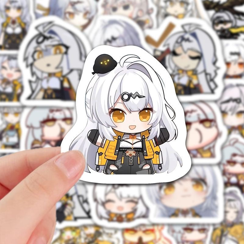 Yixuan ZZZ Zone Zero 60 PCS Stickers - Anime Fan Gifts -Zllada