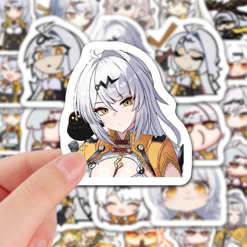 Yixuan ZZZ Zone Zero 60 PCS Stickers - Anime Fan Gifts -Zllada