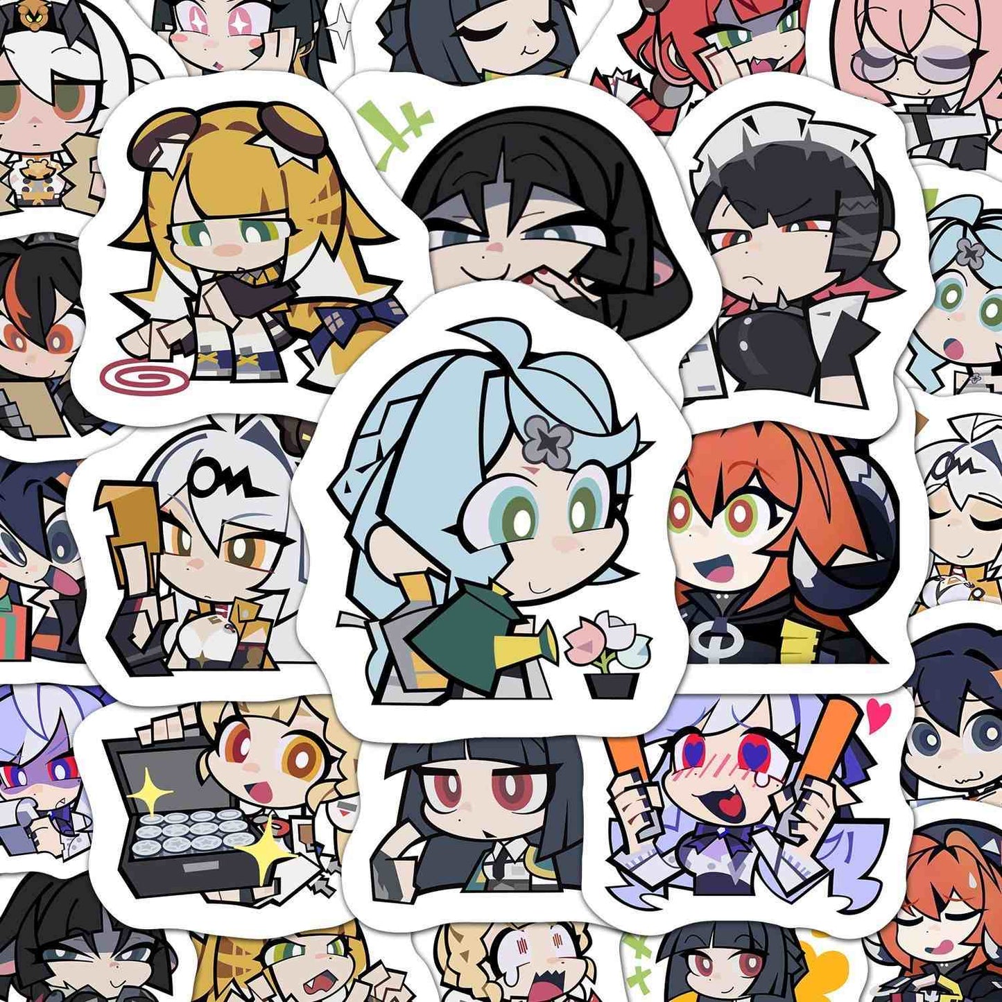 Seed ZZZ Zone Zero 60 PCS Stickers - Anime Fan Gifts -Zllada