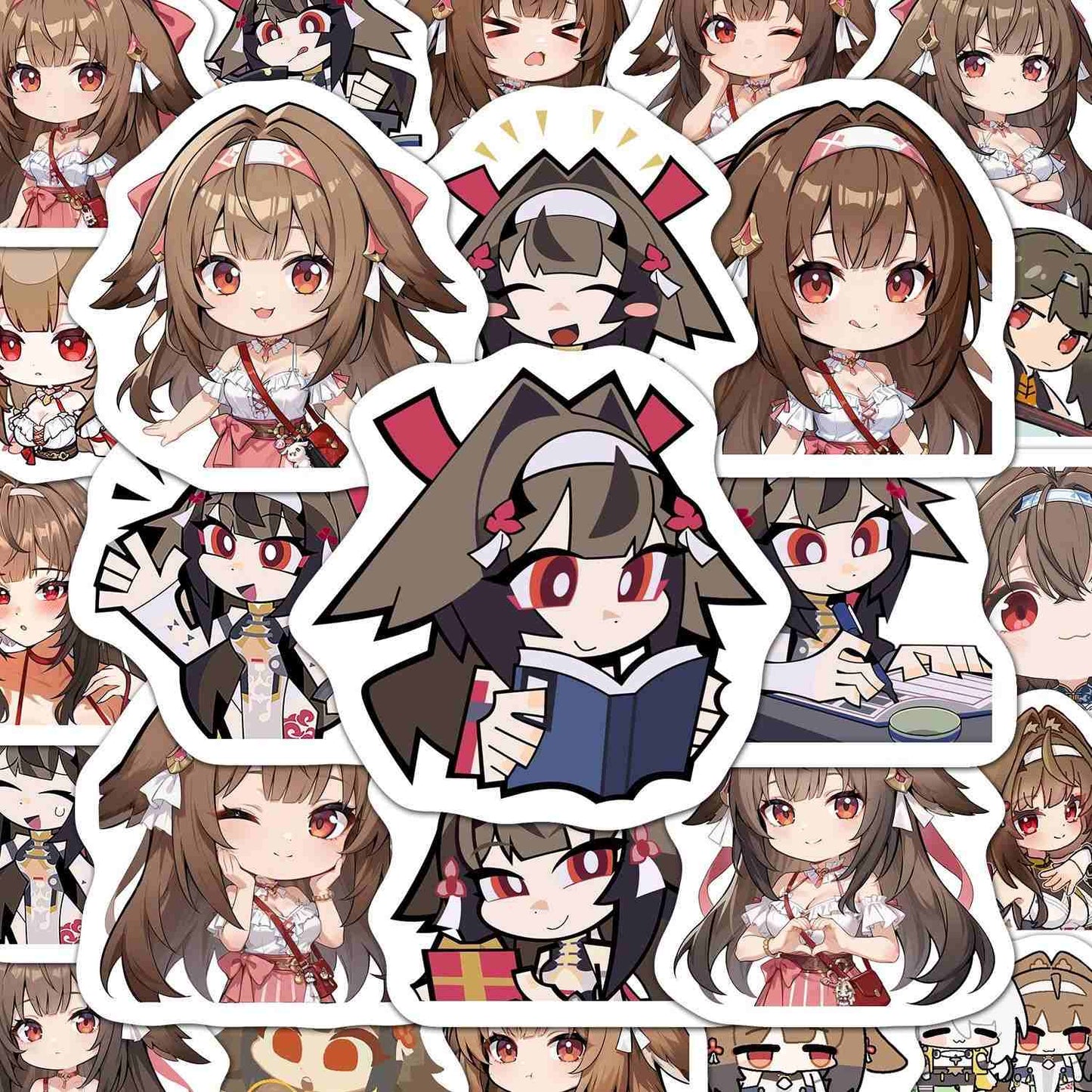 Ye Shunguang ZZZ Zone Zero 60 PCS Stickers - Anime Fan Gifts -Zllada