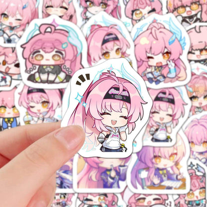 Aemeath Wuthering WuWa Waves 60 PCS Stickers - Anime Fan Gifts -Zllada