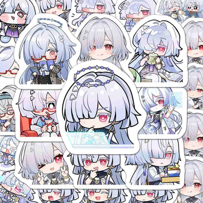 Mornye Wuthering WuWa Waves 60 PCS Stickers - Anime Fan Gifts -Zllada