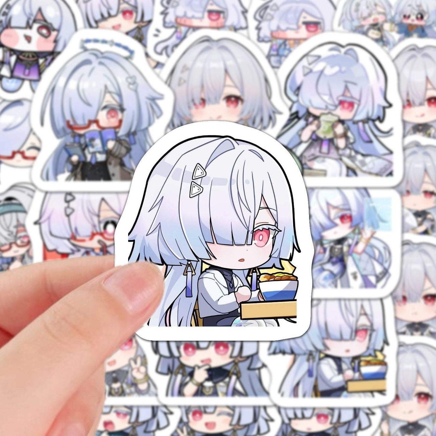 Mornye Wuthering WuWa Waves 60 PCS Stickers - Anime Fan Gifts -Zllada