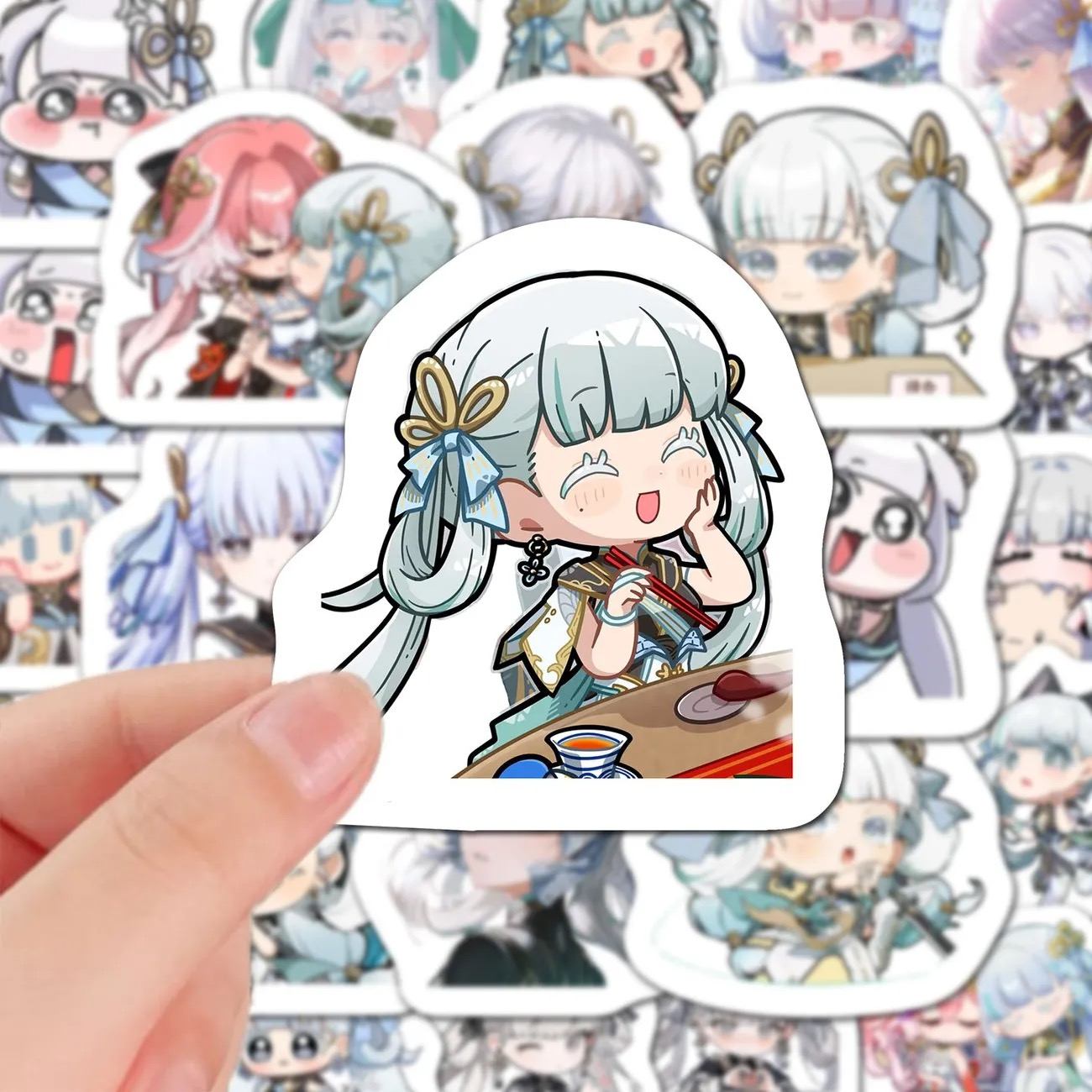 Wuthering WuWa Waves 60 PCS Stickers - Anime Fan Gifts -Zllada