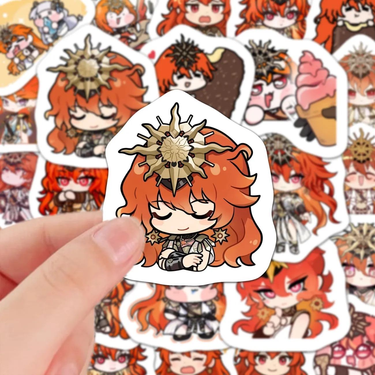 Wuthering WuWa Waves 60 PCS Stickers - Anime Fan Gifts -Zllada