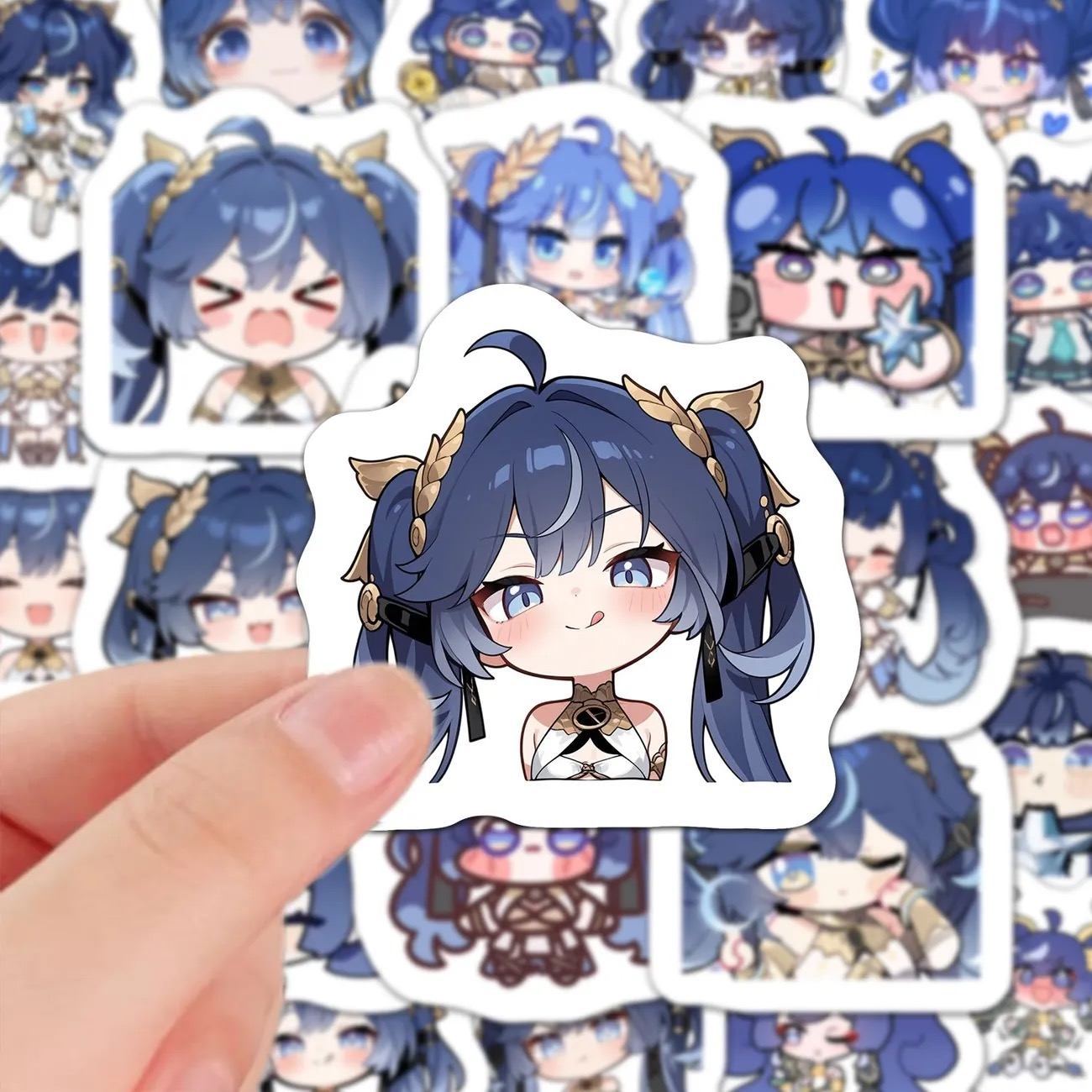 Wuthering WuWa Waves 60 PCS Stickers - Anime Fan Gifts -Zllada