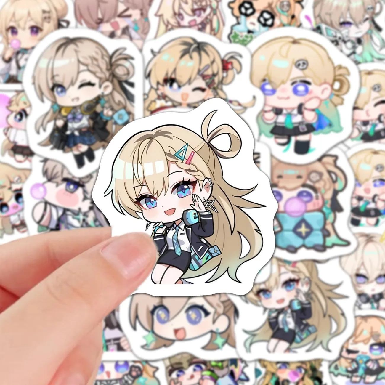 Wuthering WuWa Waves 60 PCS Stickers - Anime Fan Gifts -Zllada