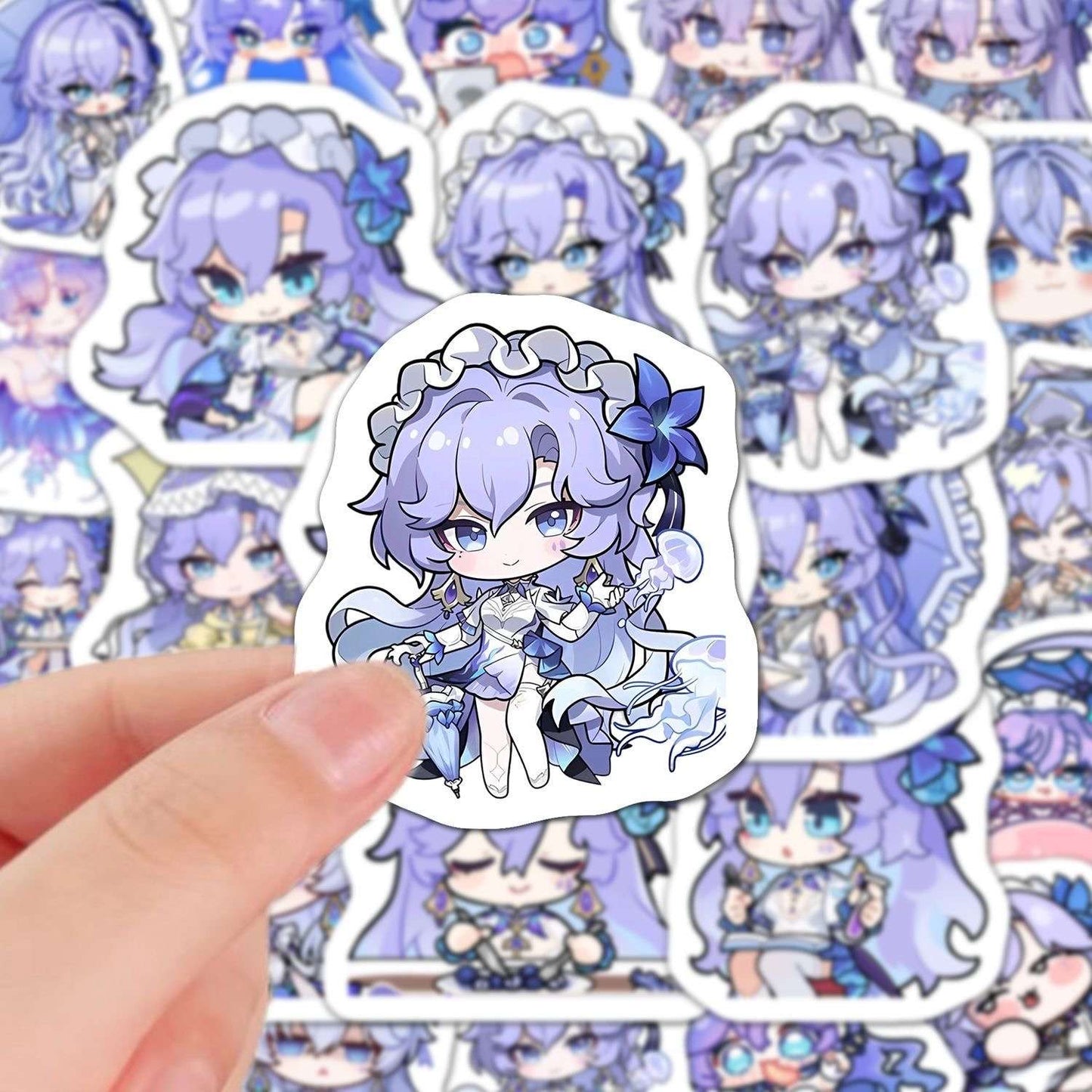 Cantarella Wuthering WuWa Waves 60 PCS Stickers - Anime Fan Gifts -Zllada