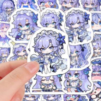Cantarella Wuthering WuWa Waves 60 PCS Stickers - Anime Fan Gifts -Zllada