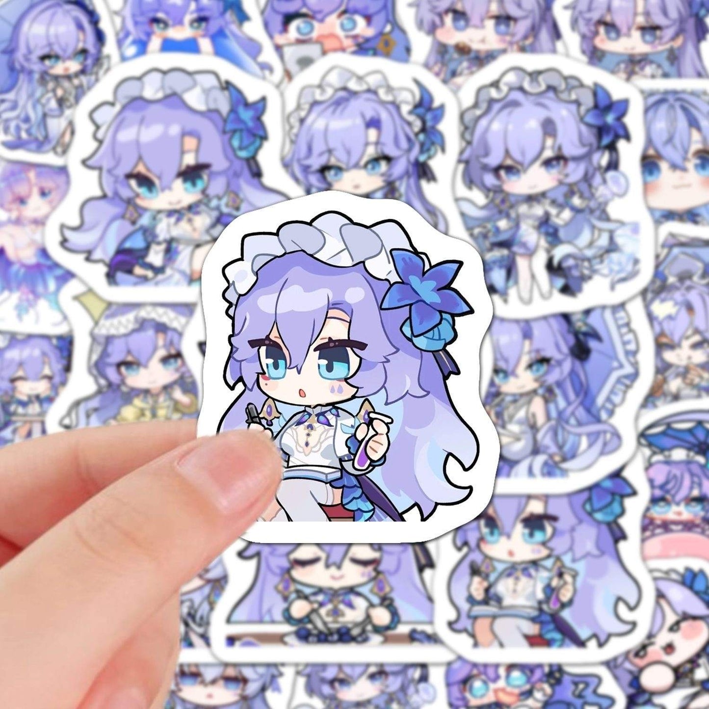 Cantarella Wuthering WuWa Waves 60 PCS Stickers - Anime Fan Gifts -Zllada