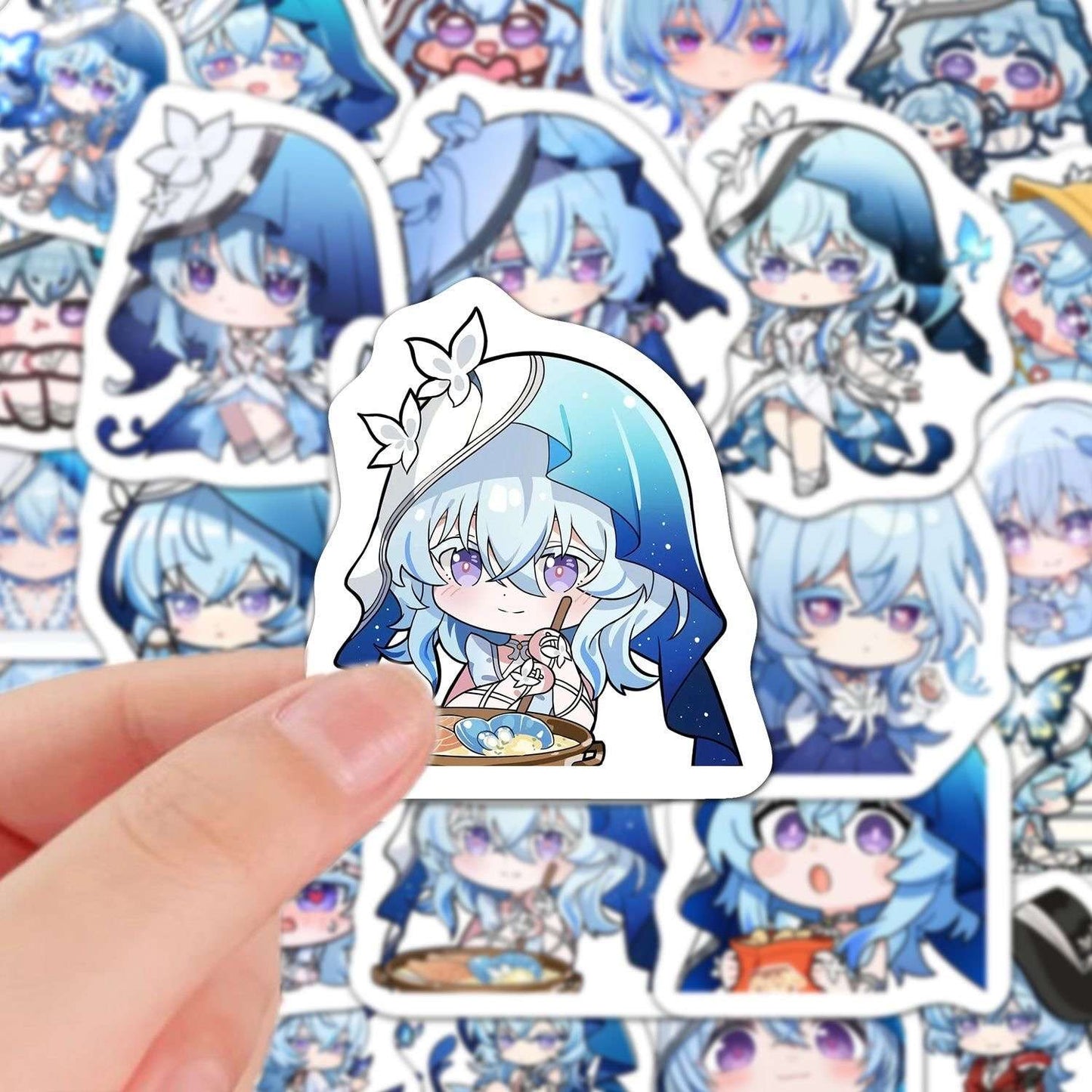 Shorekeeper Wuthering WuWa Waves 60 PCS Stickers - Anime Fan Gifts -Zllada