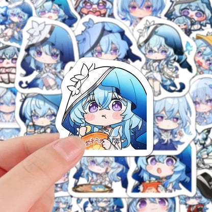 Shorekeeper Wuthering WuWa Waves 60 PCS Stickers - Anime Fan Gifts -Zllada
