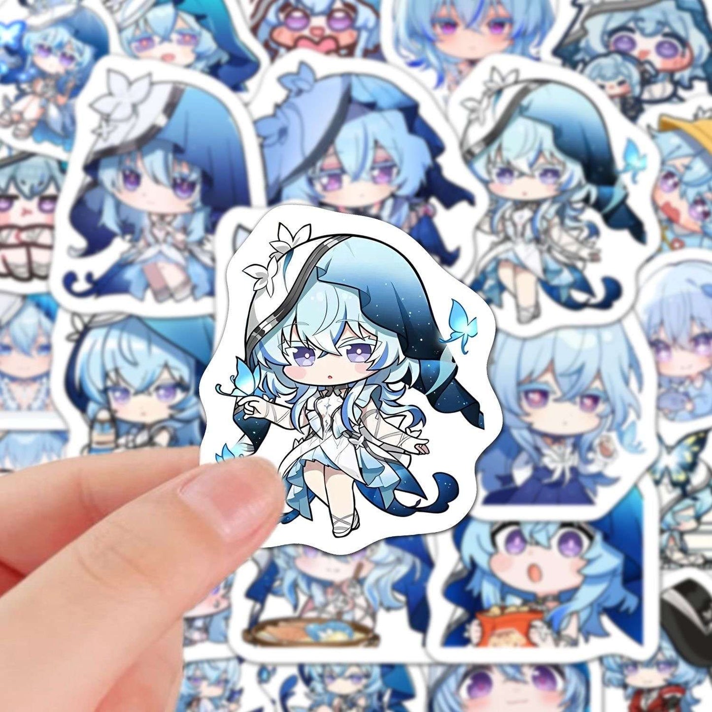 Shorekeeper Wuthering WuWa Waves 60 PCS Stickers - Anime Fan Gifts -Zllada