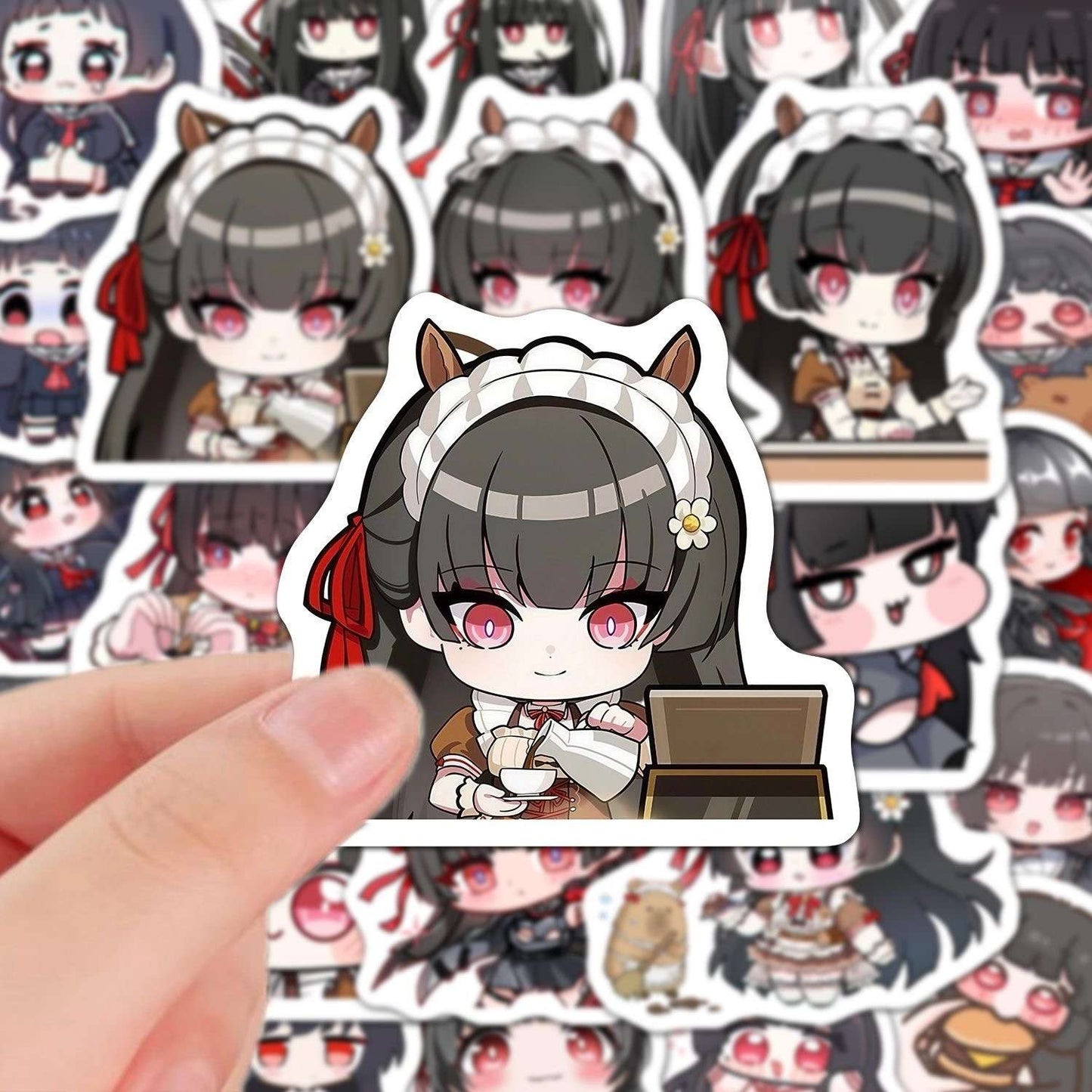 Chisa Wuthering WuWa Waves 60 PCS Stickers - Anime Fan Gifts -Zllada