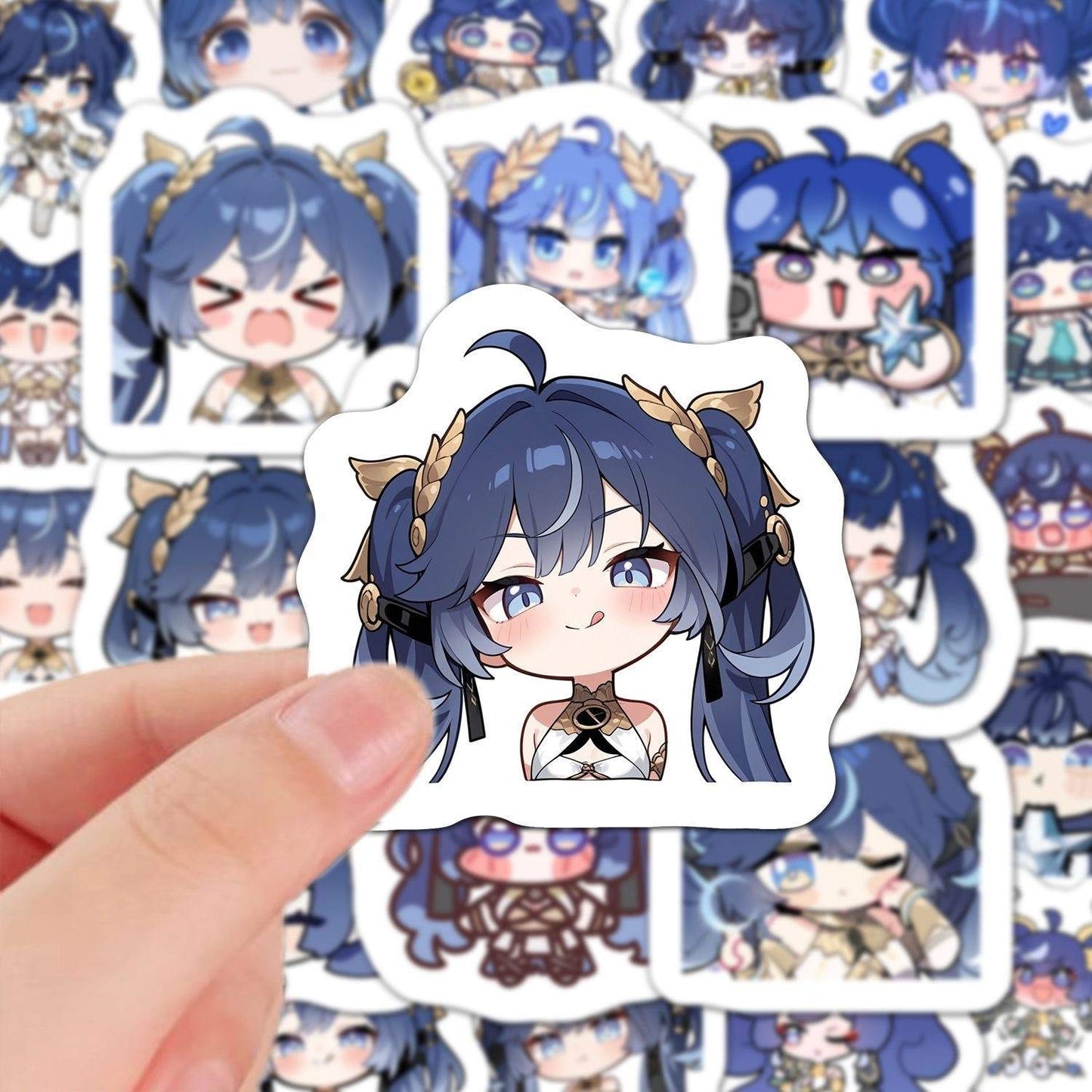 Luno Wuthering WuWa Waves 60 PCS Stickers - Anime Fan Gifts -Zllada