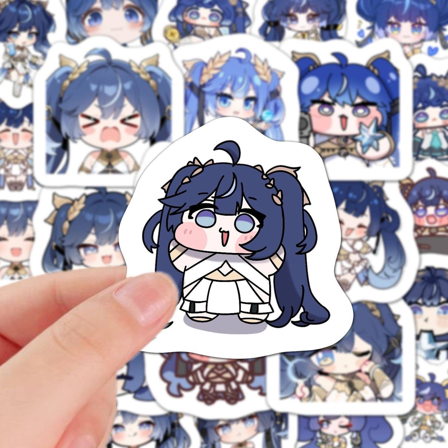 Luno Wuthering WuWa Waves 60 PCS Stickers - Anime Fan Gifts -Zllada