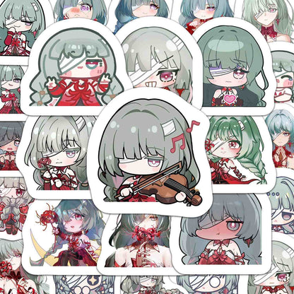 Phrolova Wuthering WuWa Waves 60 PCS Stickers - Anime Fan Gifts -Zllada