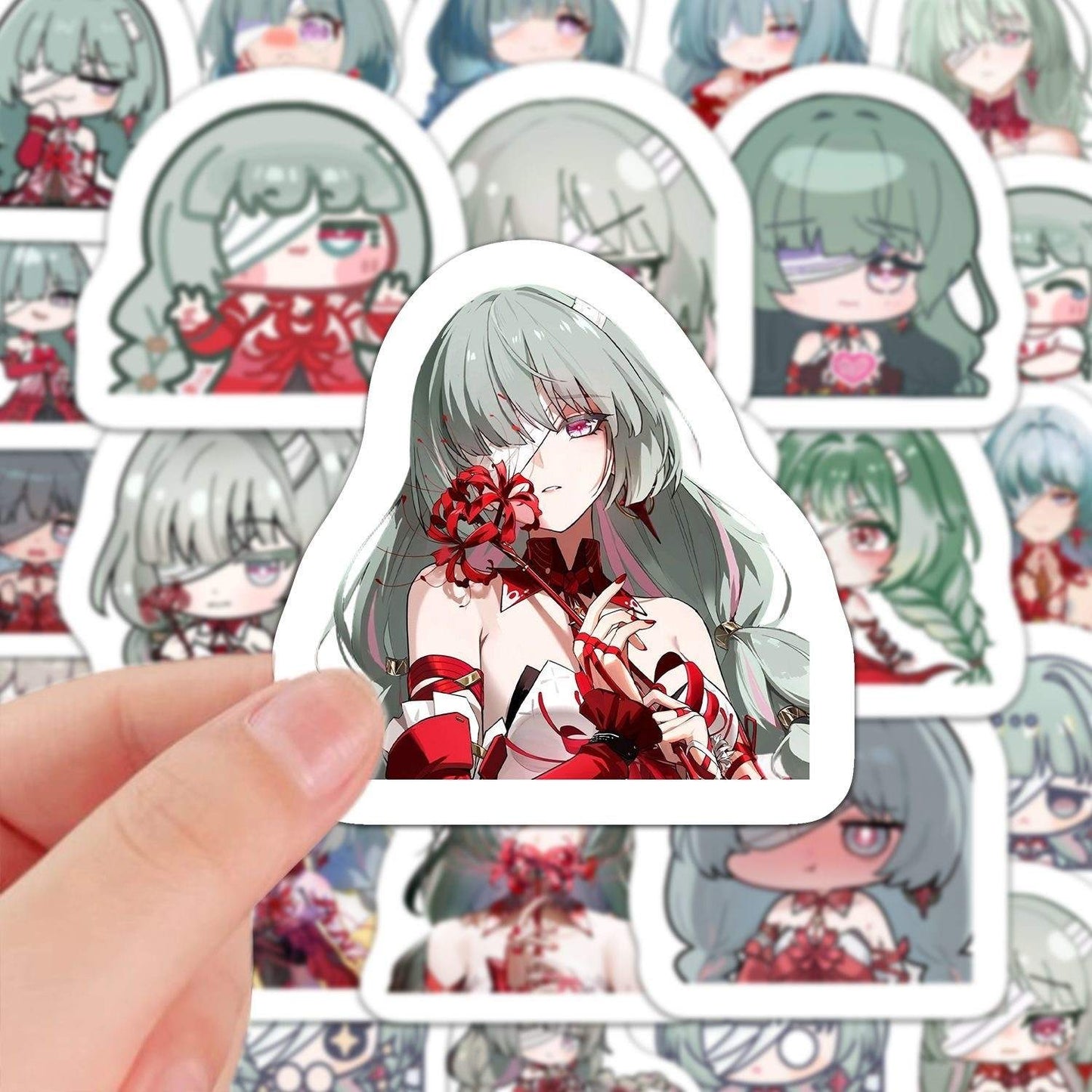 Phrolova Wuthering WuWa Waves 60 PCS Stickers - Anime Fan Gifts -Zllada