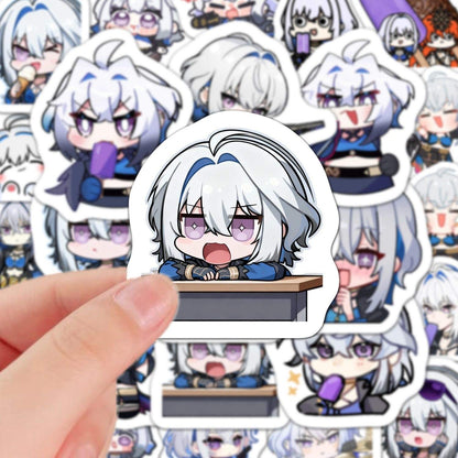 Galbrena Wuthering WuWa Waves 60 PCS Stickers - Anime Fan Gifts -Zllada
