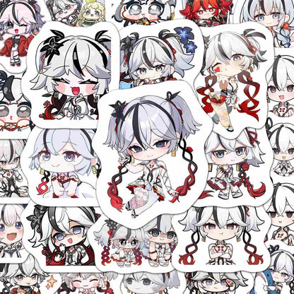 Camellya Wuthering WuWa Waves 60 PCS Stickers - Anime Fan Gifts -Zllada