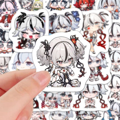 Camellya Wuthering WuWa Waves 60 PCS Stickers - Anime Fan Gifts -Zllada